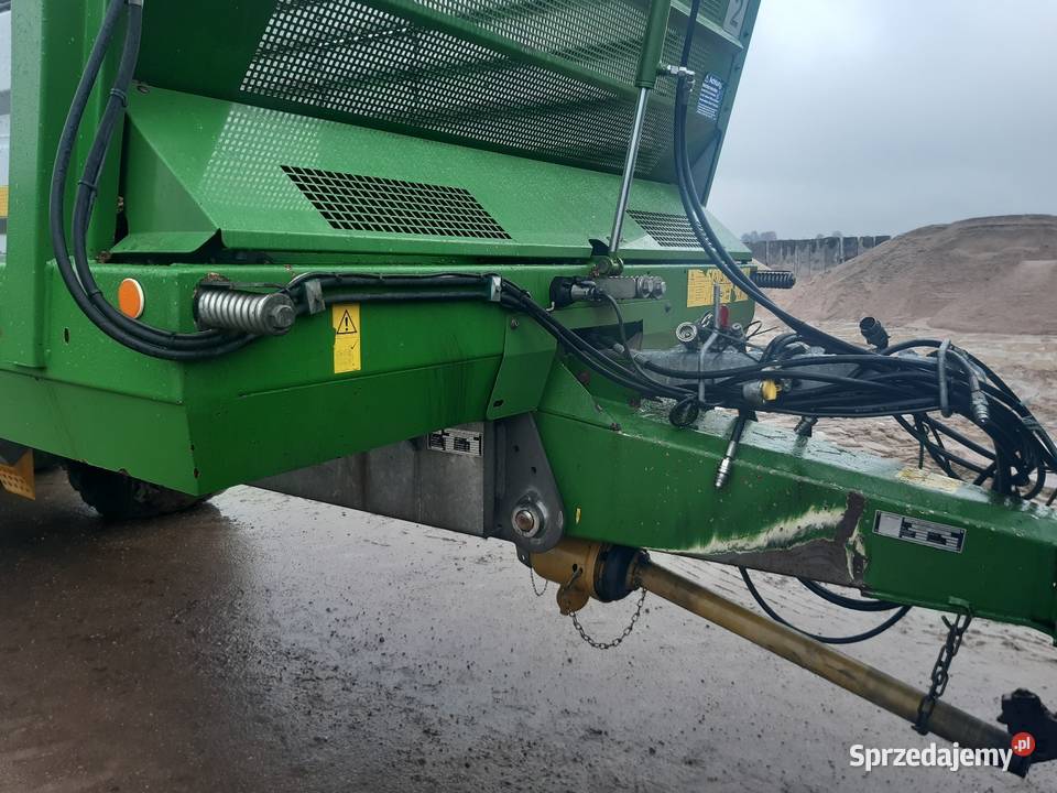 Przyczepa objetosciowa bergmann 40m3 Augustów