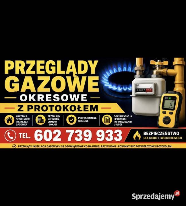 Przeglądy gazowe warmińsko-mazurskie Iława