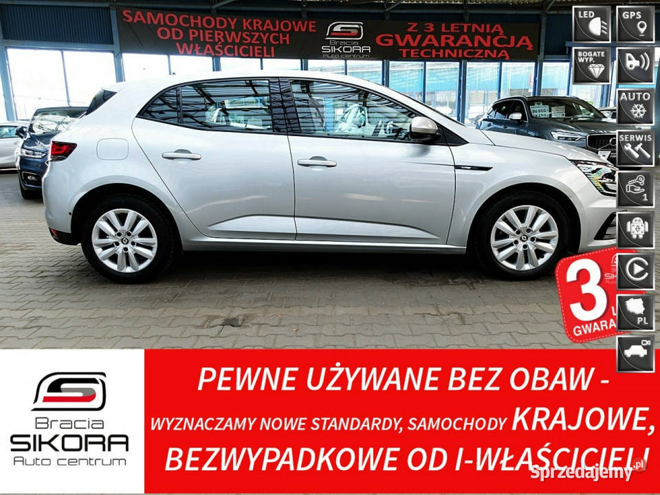 Renault Megane FULLLEDNAVIKamera2xKlimatronic przyciemniane szyby Mysłowice