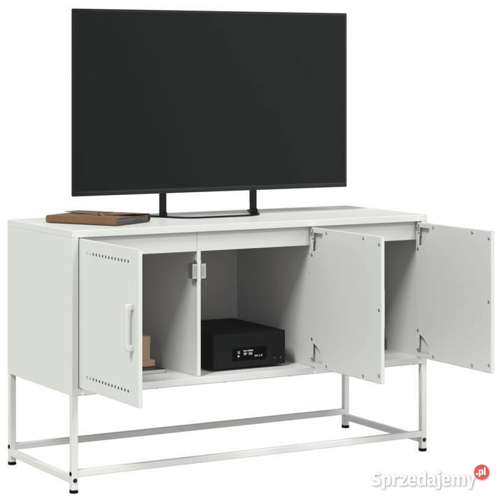 Szafka pod telewizor biała 1005x39x605 stalowa mazowieckie Warszawa sprzedam