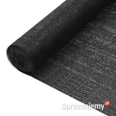 vidaXL Siatka cieniująca czarna 36x10 m HDPE 75 mazowieckie Warszawa