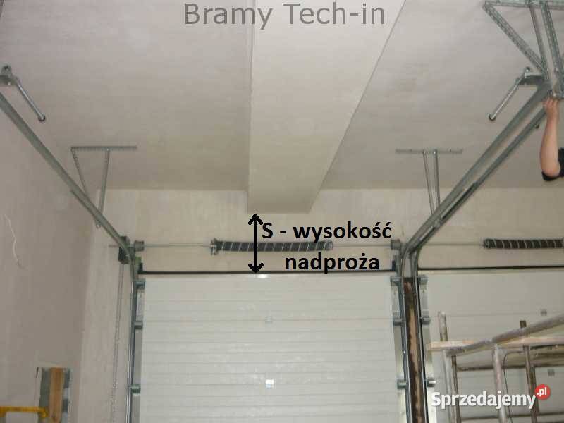 Drzwi garażowe panelowe Brama segmentowa Krótkie lubuskie Gorzów Wielkopolski