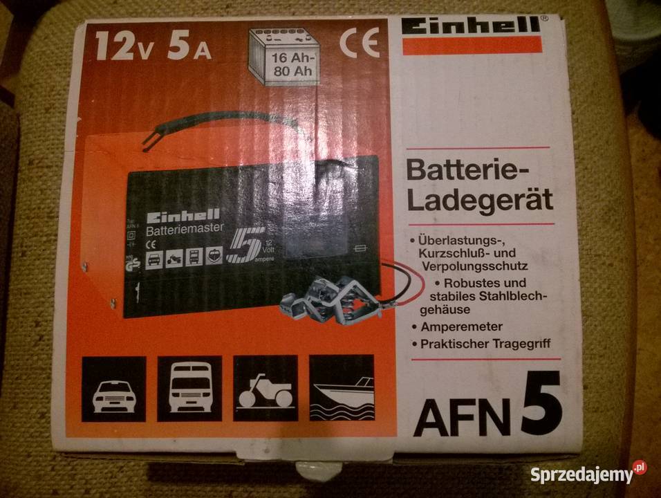 Prostownik Einhell 12V AFN 5A Frampol