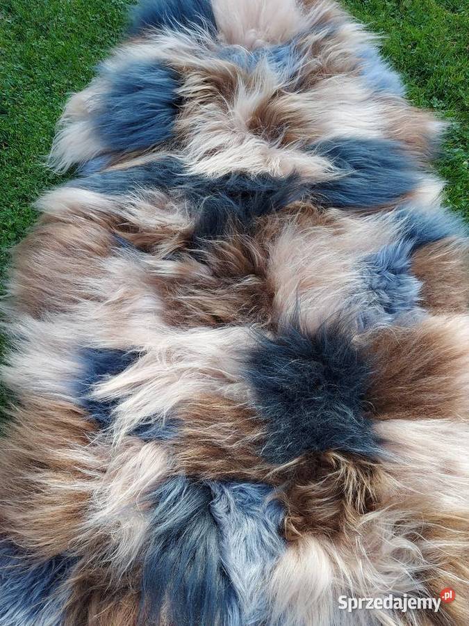 Skóra Owcza XXXL Dywan Ze Skóry Owczej Zszywany Szaflary