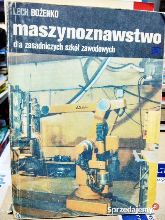 Maszynoznawstwo Bożenko antykwariat książki Antykwariat Warszawa