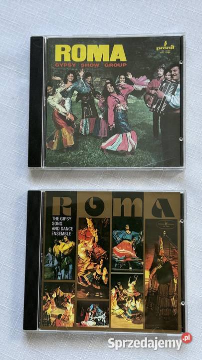 2 Pyty CD Roma 1 i Roma 2utwory cyganskie CD lubelskie Lublin sprzedam
