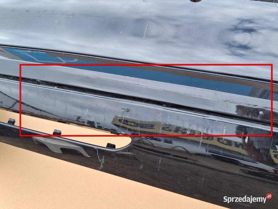 MERCEDES SKLASA W222 ZDERZAK TYŁ TYLNY DOKŁADKA Bieleń