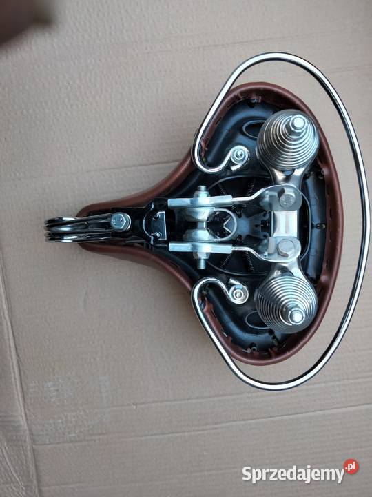 Siodełko rowerowe Velo Diamond brązowe zachodniopomorskie Dębno