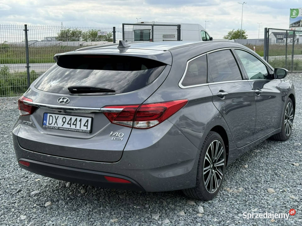 Hyundai i40 17 CRDi 141 2016r tempomat skóry przyciemniane szyby Wojkowice