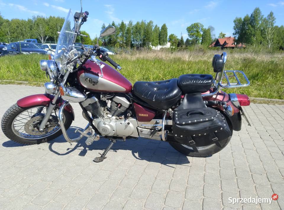 Sprzedam Motocykl Yamaha Virago 250 przebieg 18 nieuszkodzony Barczewo