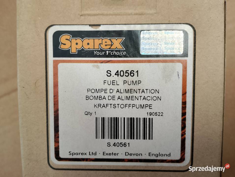 Pompa paliwa zasilająca Perkins 42034318 Pompy paliwa Tyczyn