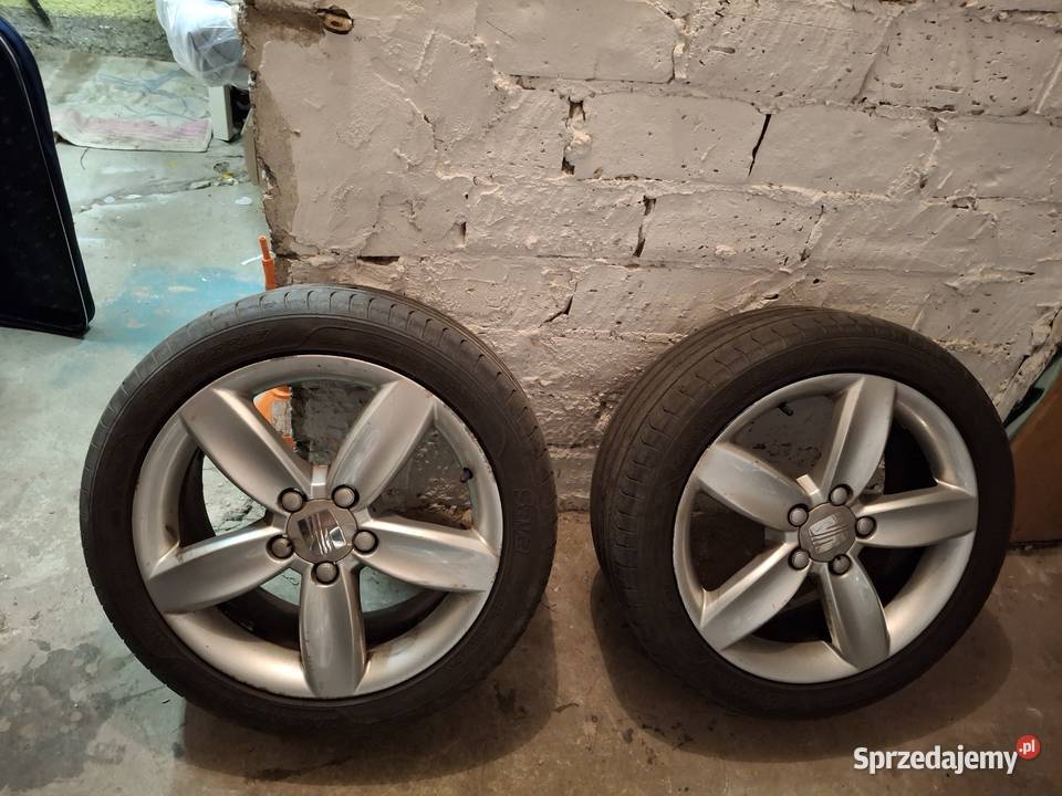 4sztuki Felgi aluminiowe 17 śląskie