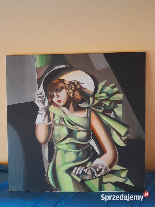 Tamara Łempicka Kobieta w kapeluszu obraz Warszawa