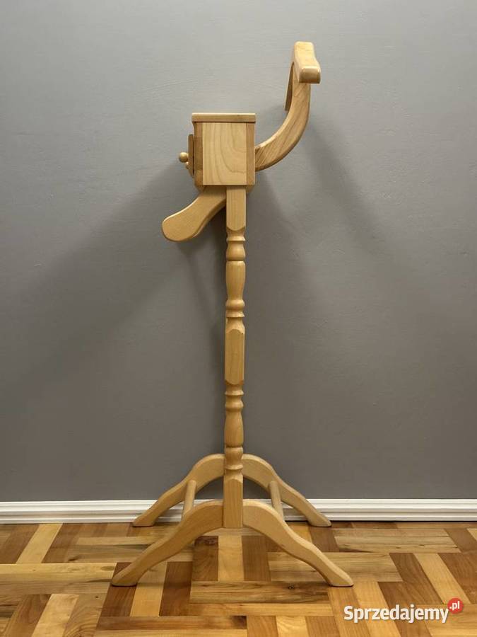 Stojak na ubrania wieszak kamerdyner z litego Ropczyce