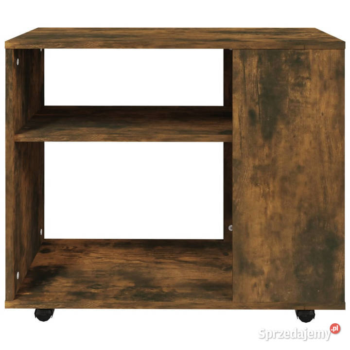 Stolik boczny przydymiony dąb 70x35x55 WM815105 mazowieckie