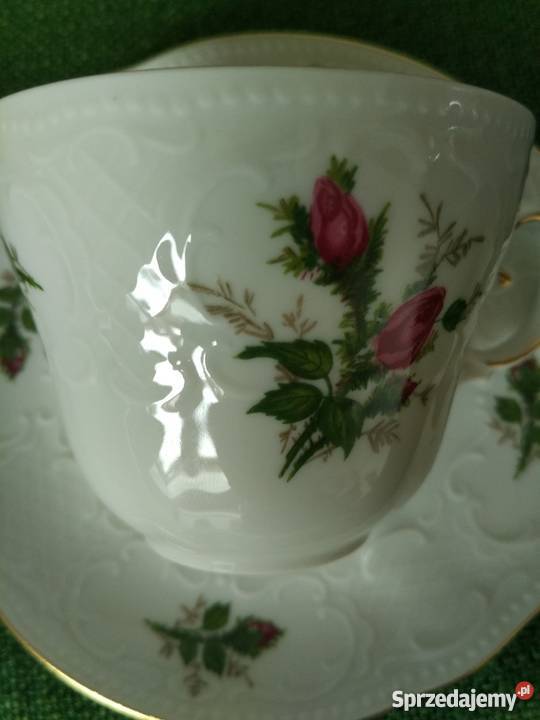 Filiżanka z porcelany małopolskie Ropa