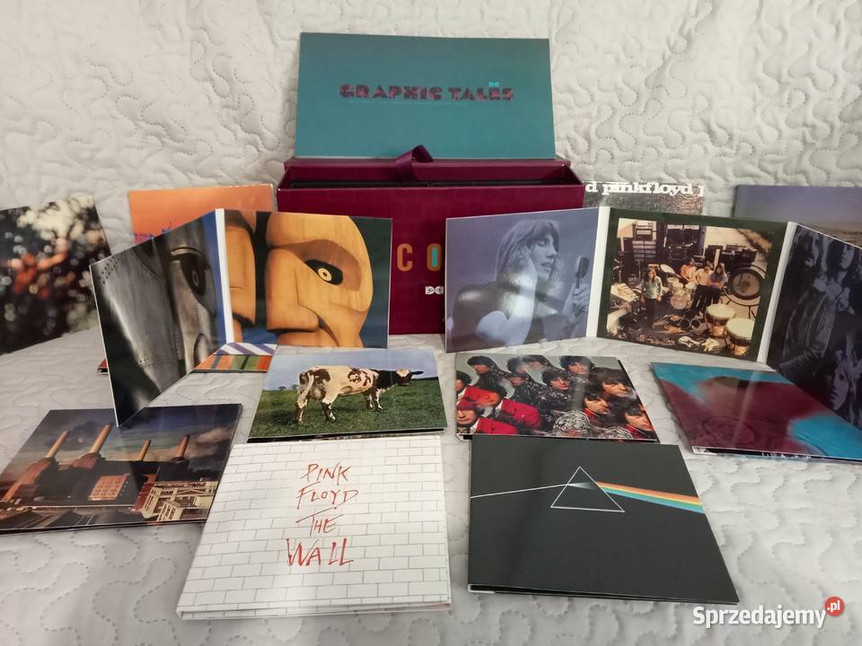 Pink Floyd zestaw box 14 16 albumów CD
