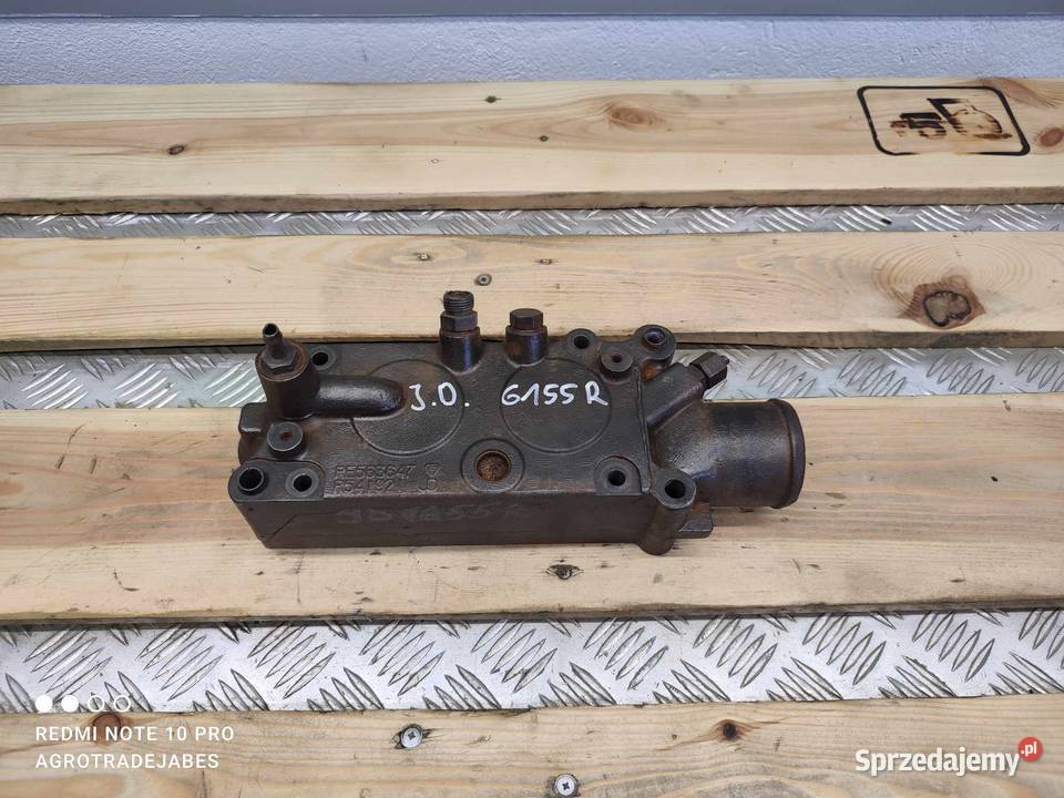 Osłona termostatu John Deere 6155R RE563647 wielkopolskie Wilkowo