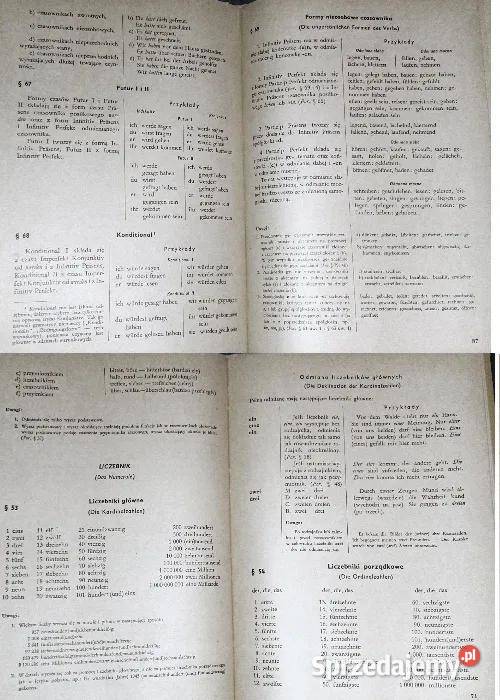 Szkolna gramatyka języka niemieckiego Antoni Pozostałe Chełm sprzedam