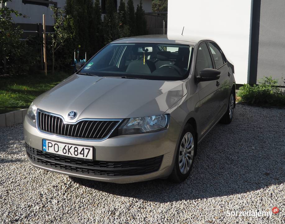 koda Rapid Liftback 12 TSI 90 I właściciel Salon nieuszkodzony Puszczykowo