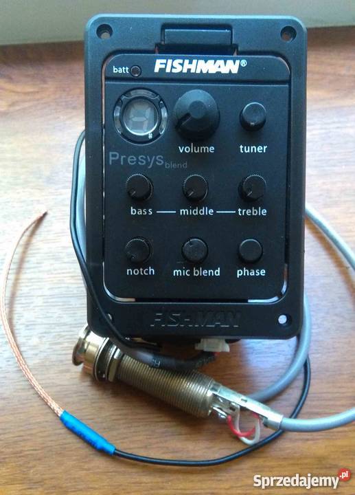Nowy Preamp Equalizer Fishman Presys Blend301
