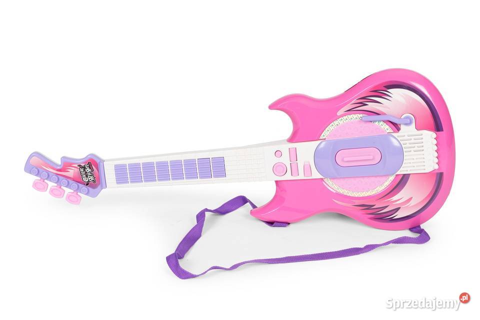 Zestaw muzyczny dzieci gitara elektryczna i