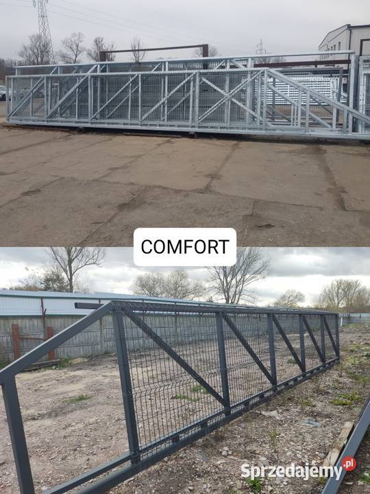 Brama przesuwna panel 3D fi 5mm 5mx172m ocynkral Mielec sprzedam