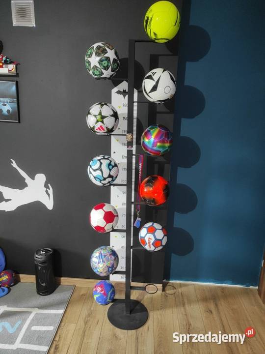 Metalowy solidny Stojak półka na wymiar piłki Kłobuck sprzedam