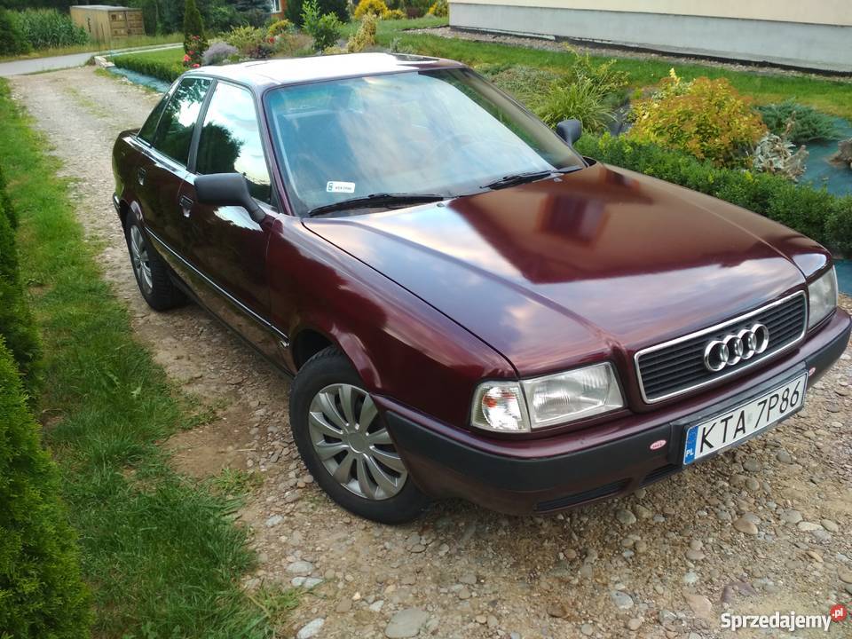 Audi 80 b4 wiśniowy Zakliczyn