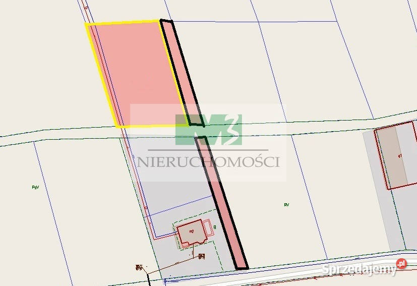 DO SPRZEDAŻY DZIAŁKA W PRZYCHOJCU asfalt podkarpackie Przychojec
