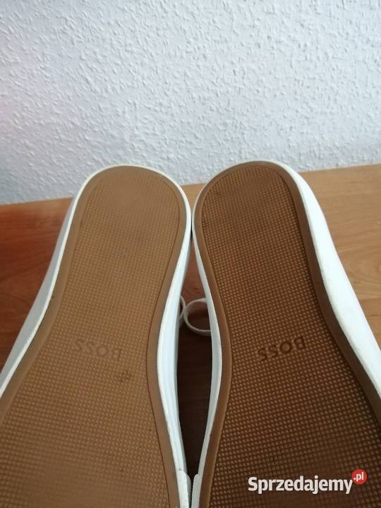 Hugo Boss białe sneakersy 50474728 B logo Aiden inna