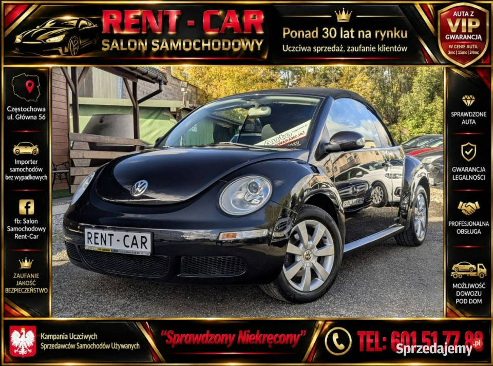 Volkswagen Beetle Rok produkcji 2009 Częstochowa