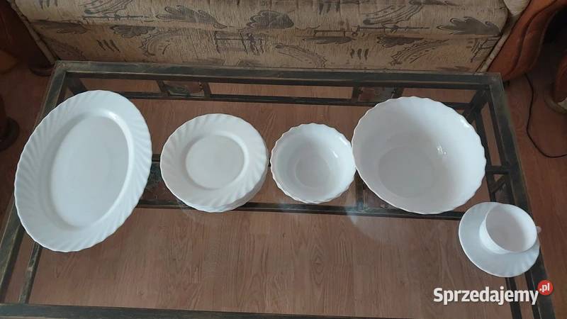 Zestaw Arcopal talerzyki miska miseczki półmisek opolskie Opole