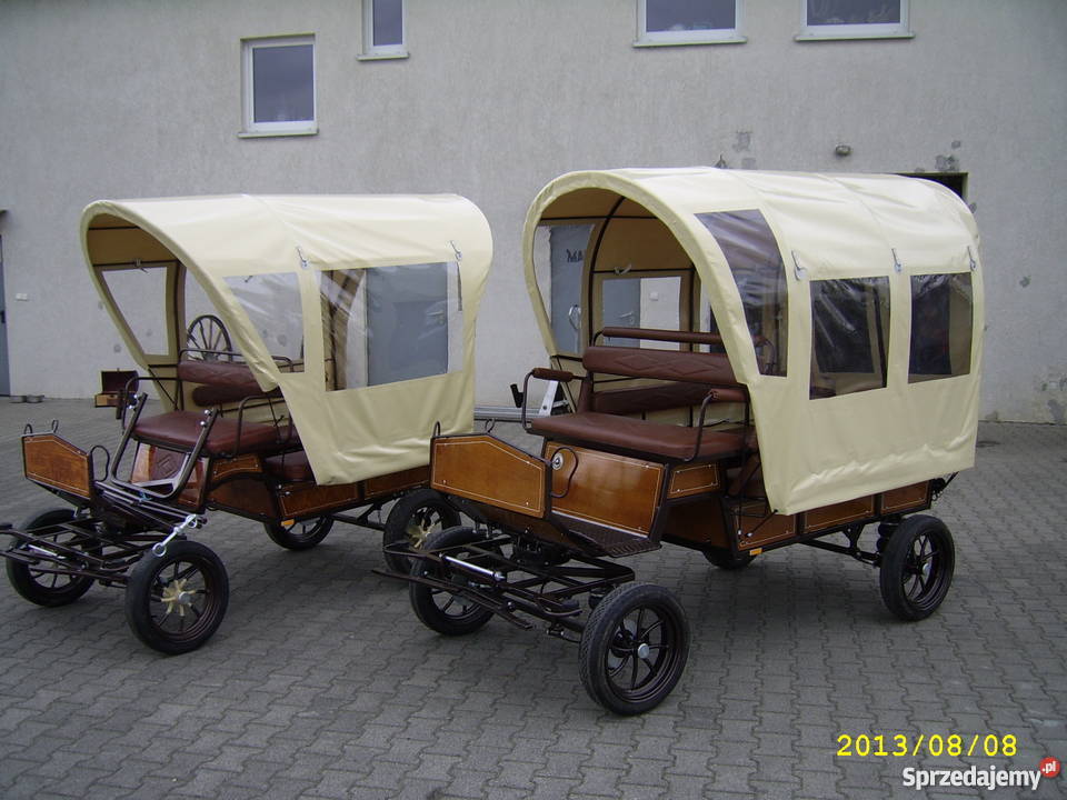 bryczka konna powóz konny wagonetta producent do Leszno sprzedam