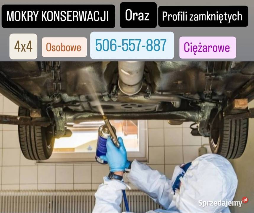 Konserwacja podwozia PIASKOWANIE Łódź naprawa