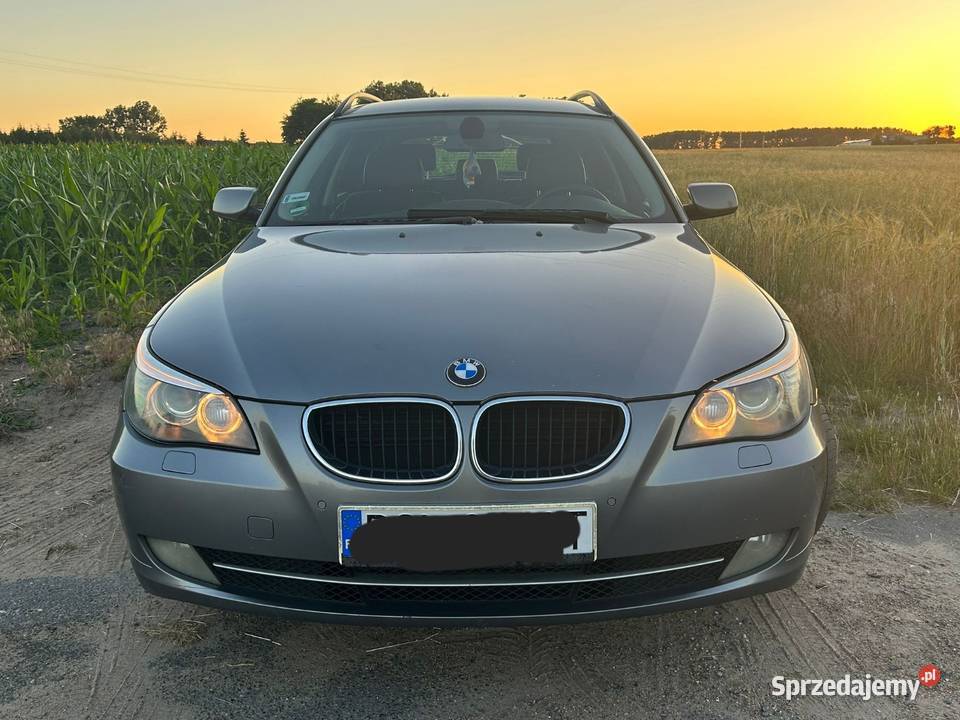 BMW E61 20 D 177 Ładna Klima Zarejestrowana lakier metallic Słupca sprzedam