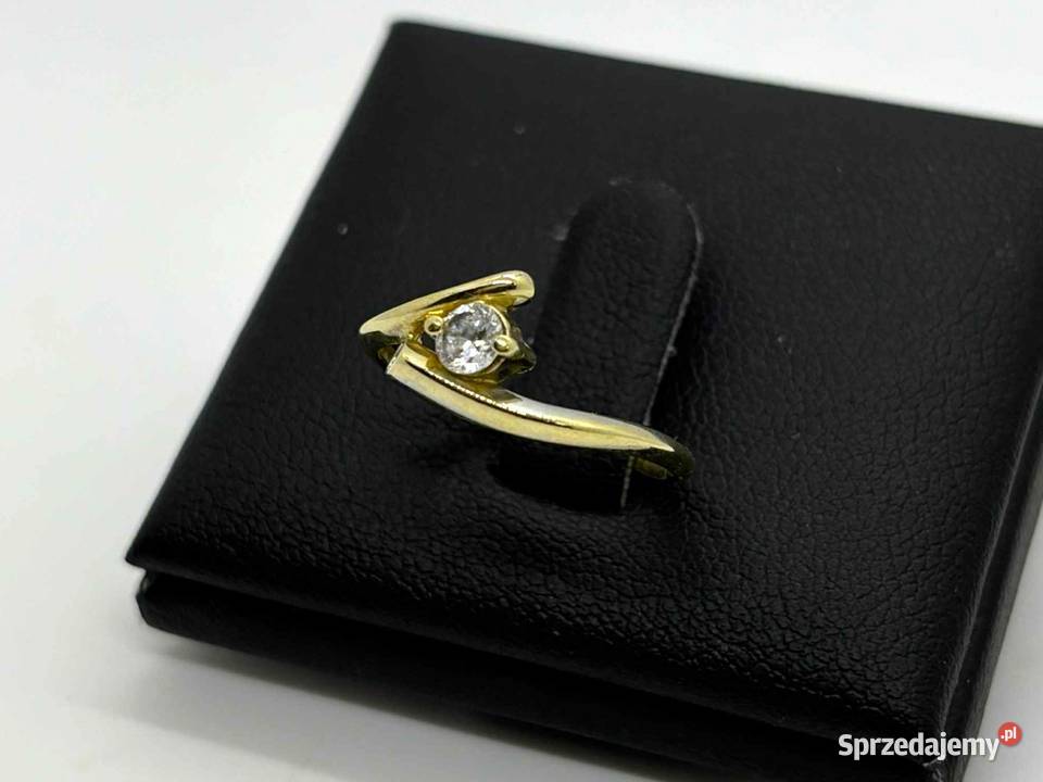 Złoty Pierścionek pr 585 14g R10 warmińsko-mazurskie Elbląg