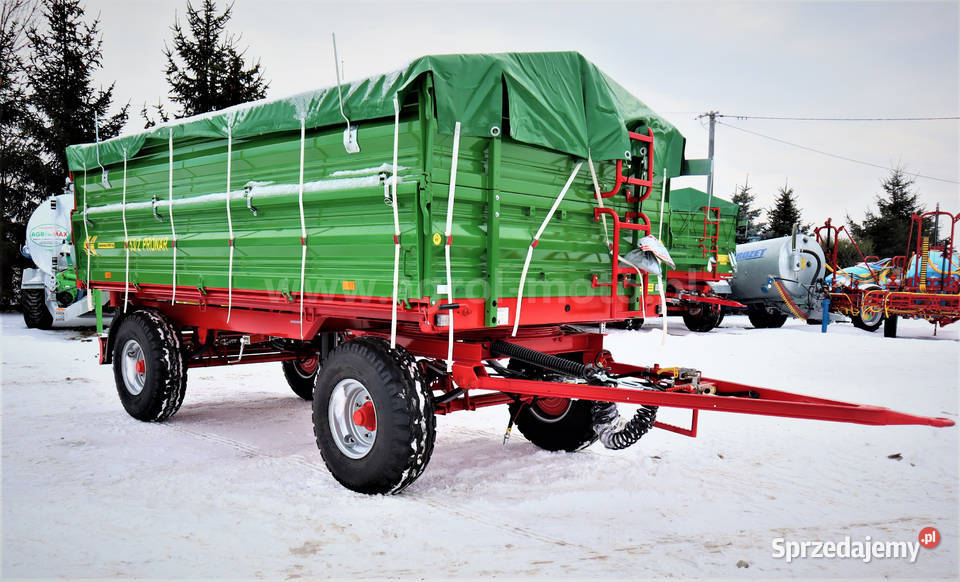 Przyczepa Pronar dwu osiowa T6532 6t PT606 PT608 mazowieckie Wróblewo