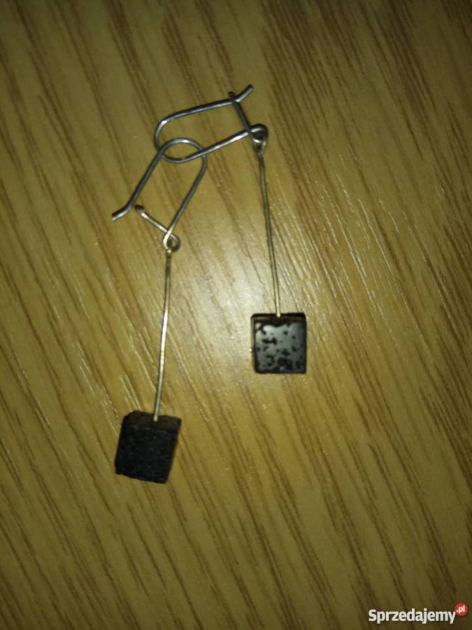 Kolczyki srebro Pszczyna