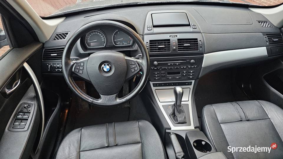 BMW X3 E83 20 2008r D 163 4x4 Aut Skóra z Belgii podkarpackie Zarszyn