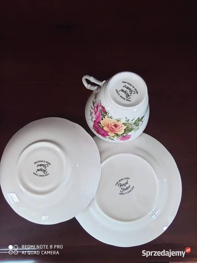 Filiżanka z talerzykiem deserowym
Royal Straut