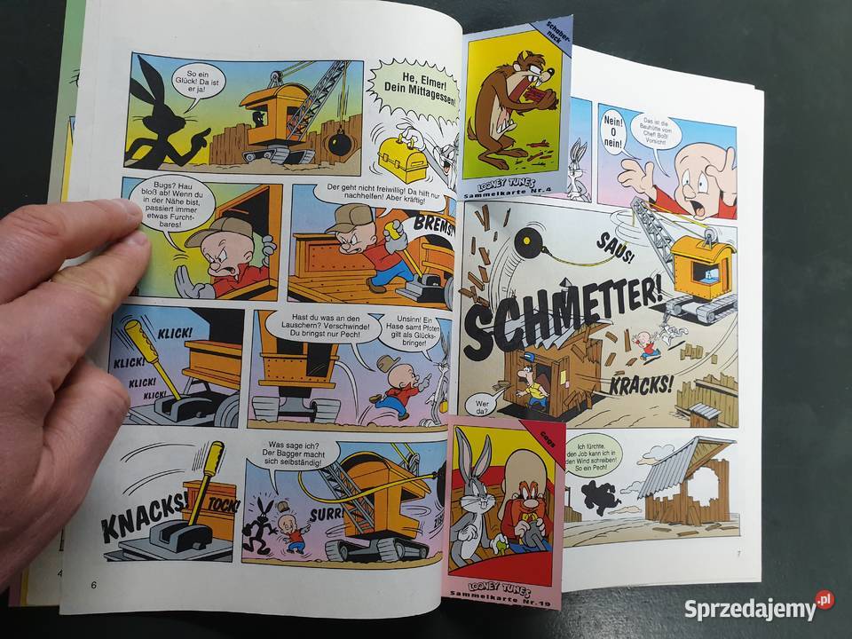 Buggs Bunny komiks w języku niemieckim Królik Gdynia
