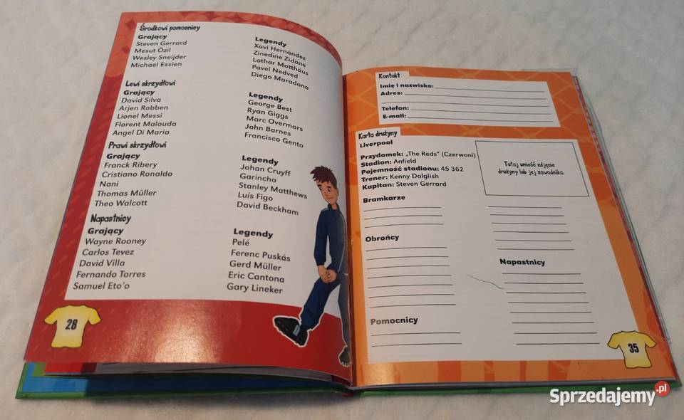 Notatnik kibica Olesiejuk 2012 Książeczki dzieci Czeladź