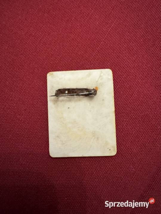 Przypinka znaczek z czasów PRL lata 80te Częstochowa