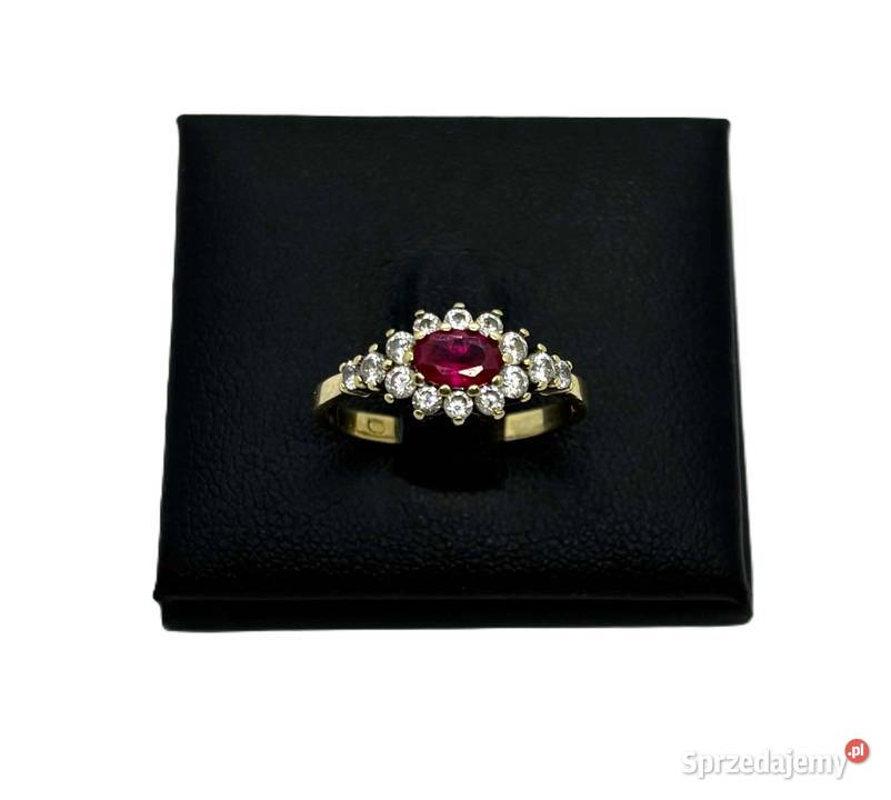 Złoty Pierścionek pr 333 218g R16 Pierścionki