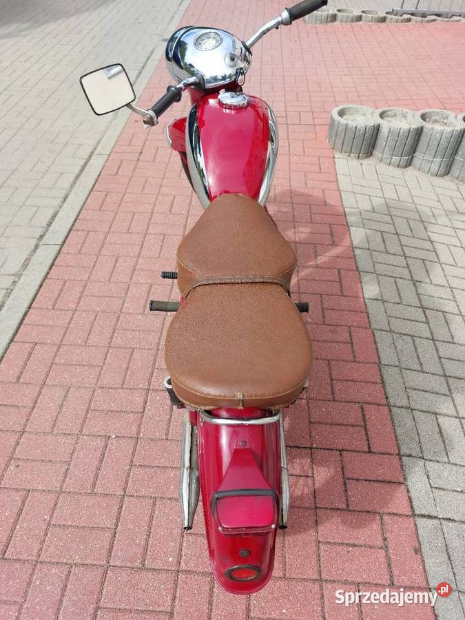 Jawa 125 1959 czerwony Zielona Góra