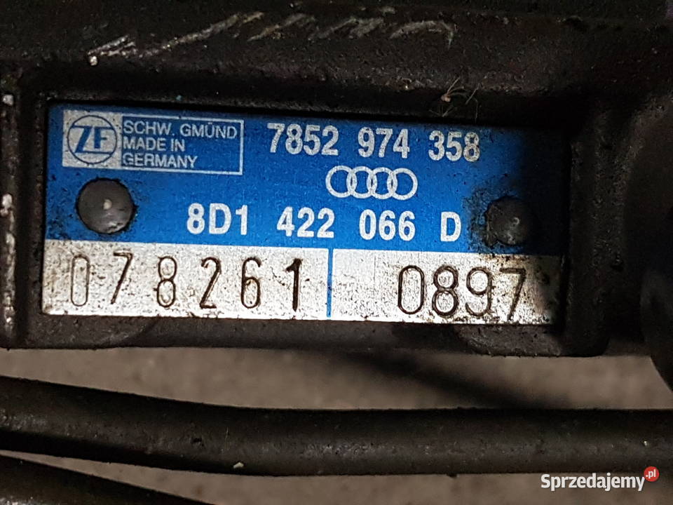 AUDI A4 B5 MAGLOWNICA PRZEKLADNIA KIEROWNICZA osobowe wielkopolskie Turek