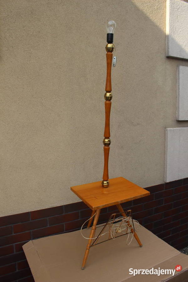 lampa podłogowa prl Kalisz