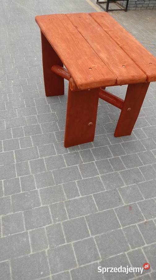 Stół drewniany na taras Niedrzwica Duża
