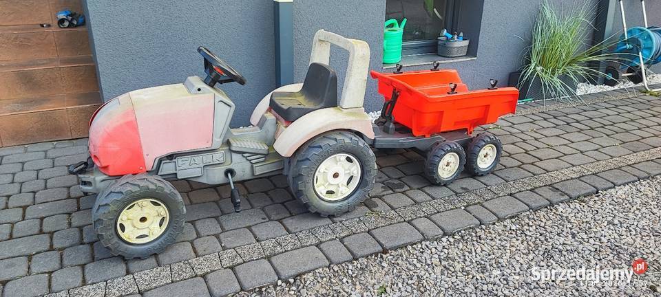 Zestaw zabawek ogrodowych dzieci traktor śląskie Siewierz